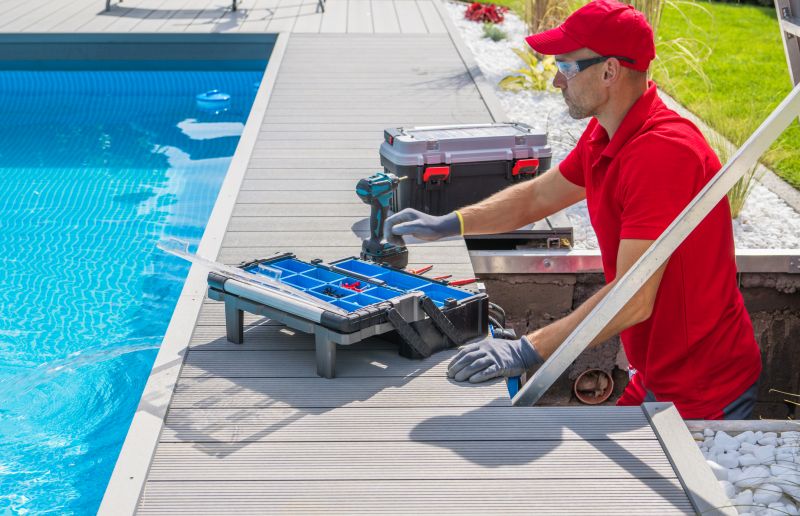 Local Concrete Pool Deck Service pros at work